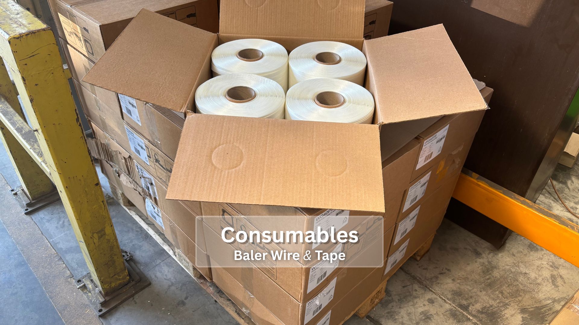 consumables baler wire and tape